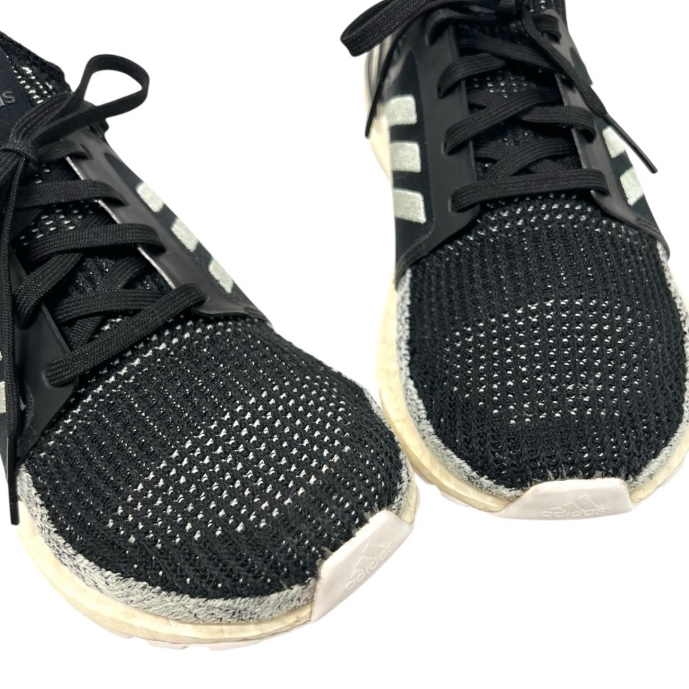 Adidas UltraBoost 19 Linen Green Black Oreo Athletic Running Shoes Women’s 8.5 - Picture 5 of 15